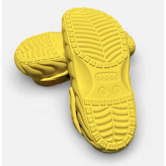 Crocs 210059-77J Classic Lined Overpuff Clog Cyber Yellow Size US M6 / W8 New main image 9